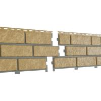 Фасадная панель Стоун Хаус Кирпич Песочный с декорированным швом