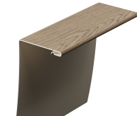 Универсальный околооконный профиль 89/254 мм, сибирский