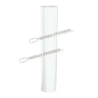 Труба водосточная D150х3000 (ПЭ-01-9003-0.5)