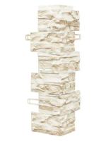 Угол фасадной панели «Royal Stone», скалистый камень Торонто