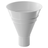 Воронка желоба STAL PREMIUM, пломбир