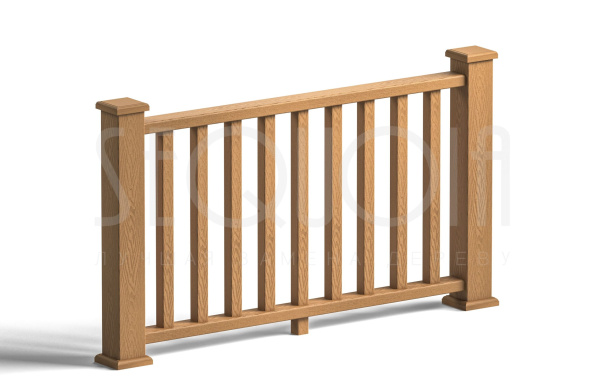 Комплект ограждения SEQUOIA «Рагланг»,black